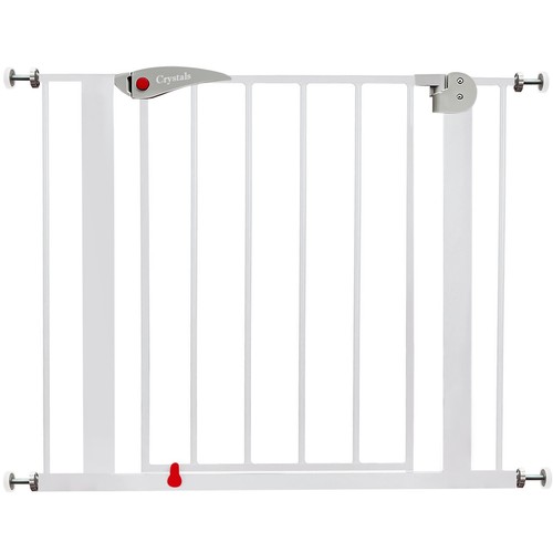 Baby safety gate - baby, dog